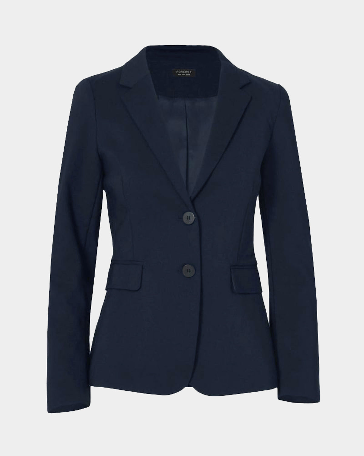 Lauren Single Breasted Jacket in navy — product-only view