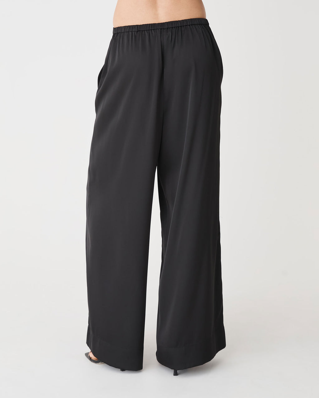 Sadin Pull On Pants in black — back view