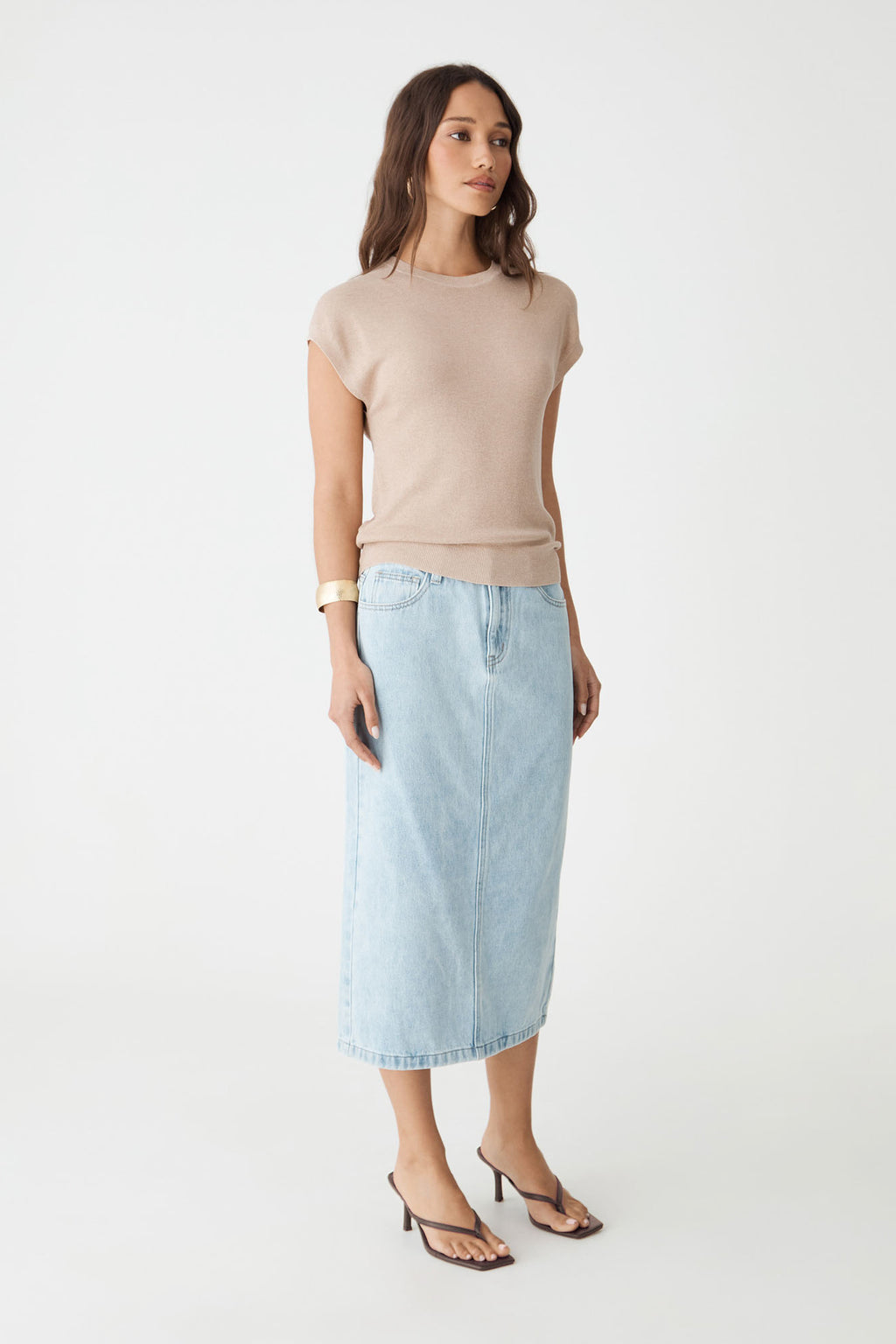 Saskia Lurex Knit Top